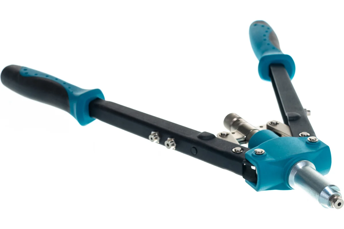 Заклёпочник двуручный 420мм, двухкомпонентные рукоятки GROSS