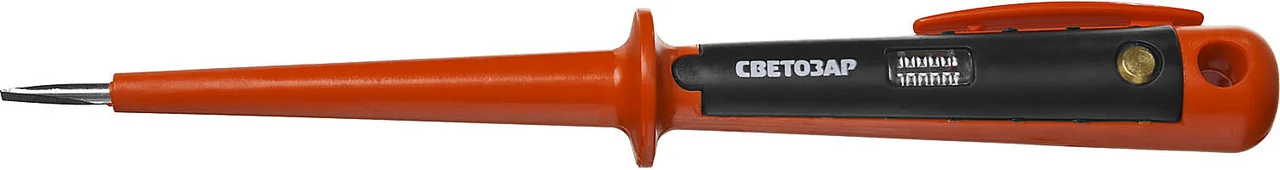 Пробник электрич. 100-250В 190мм цельнолитой Светозар