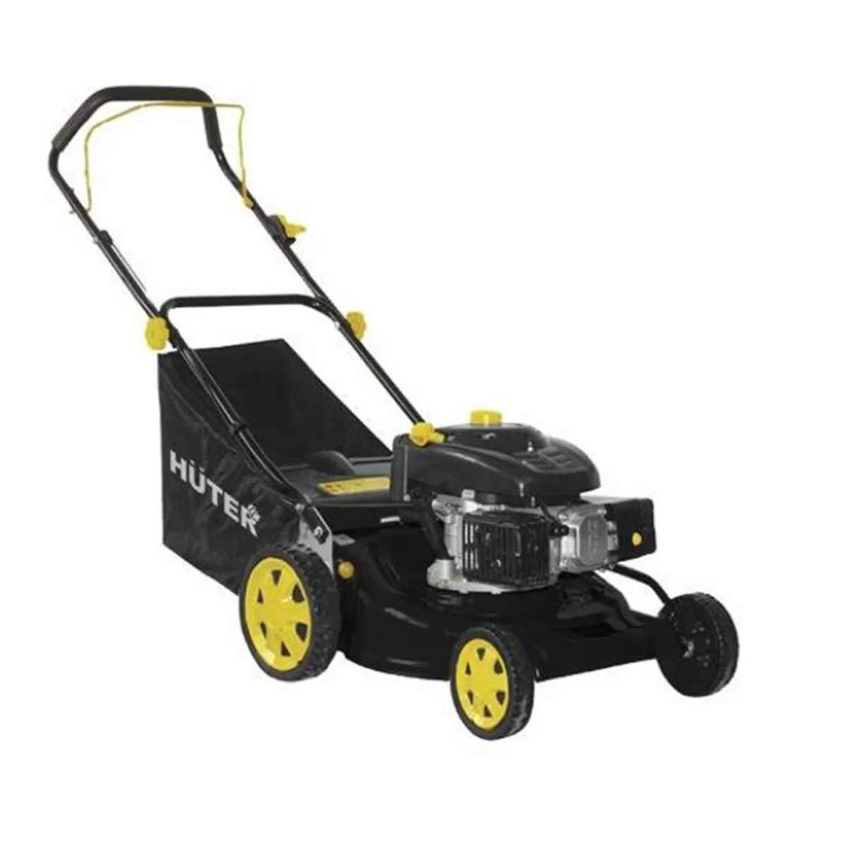Газонокосилка бензиновая GLM-4.0 (4л.с., захват 46см, высота среза 25-75мм, корзина 60л) HUTER