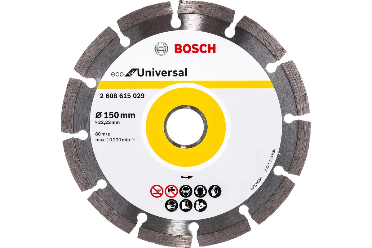 Алмазный диск ECO Universal 150х22,23мм BOSCH