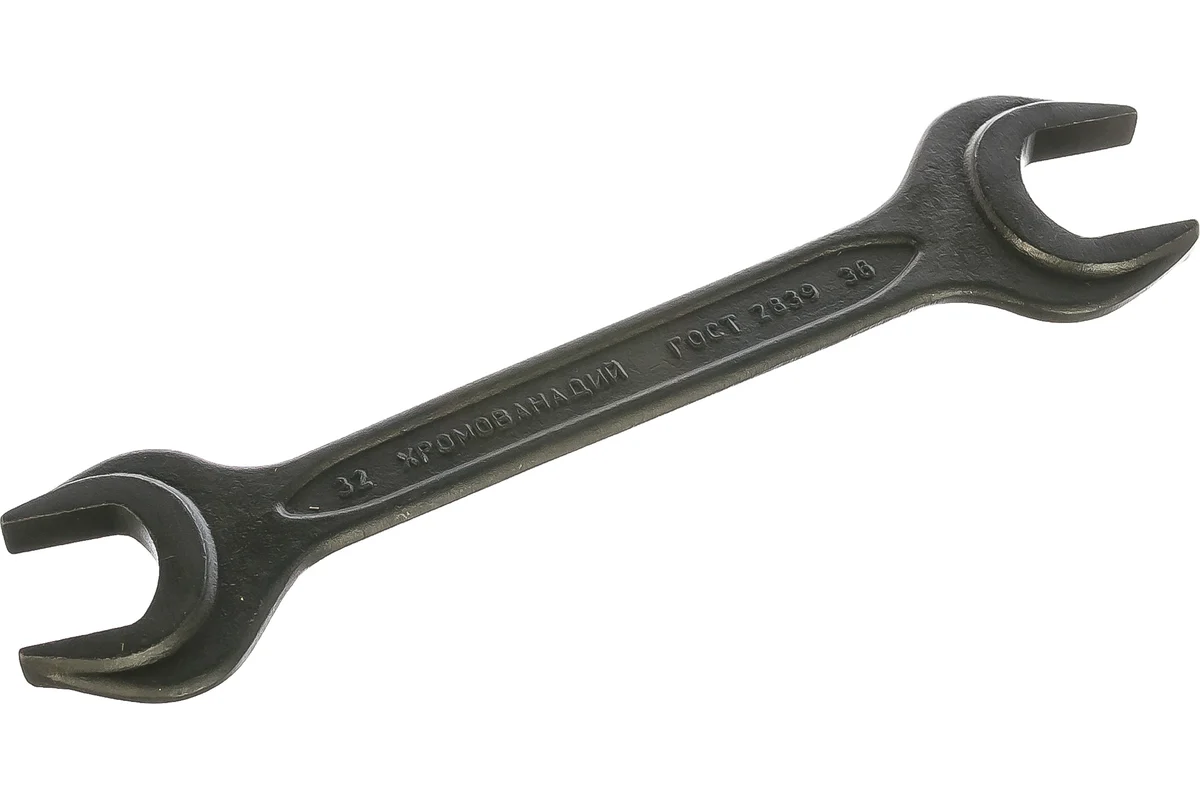 Ключ рожковый 32х36мм, фосфатированный СИБРТЕХ