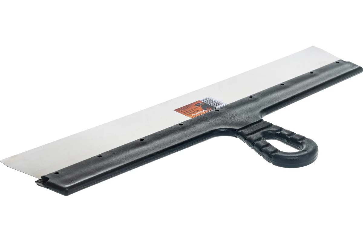 Шпатель нержавеющий 450мм с пластмассовой ручкой ВИХРЬ