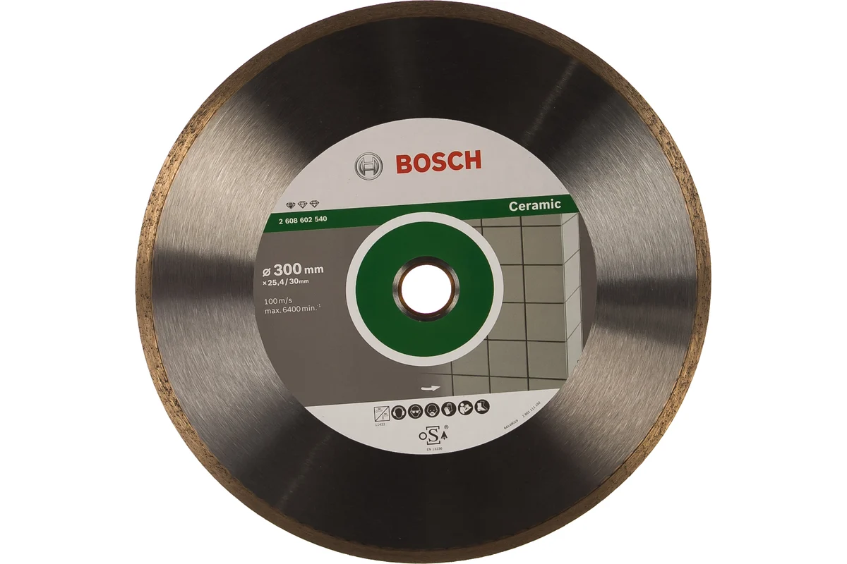 Диск алмазный Standard for Ceramic 300х30/25,4мм BOSCH