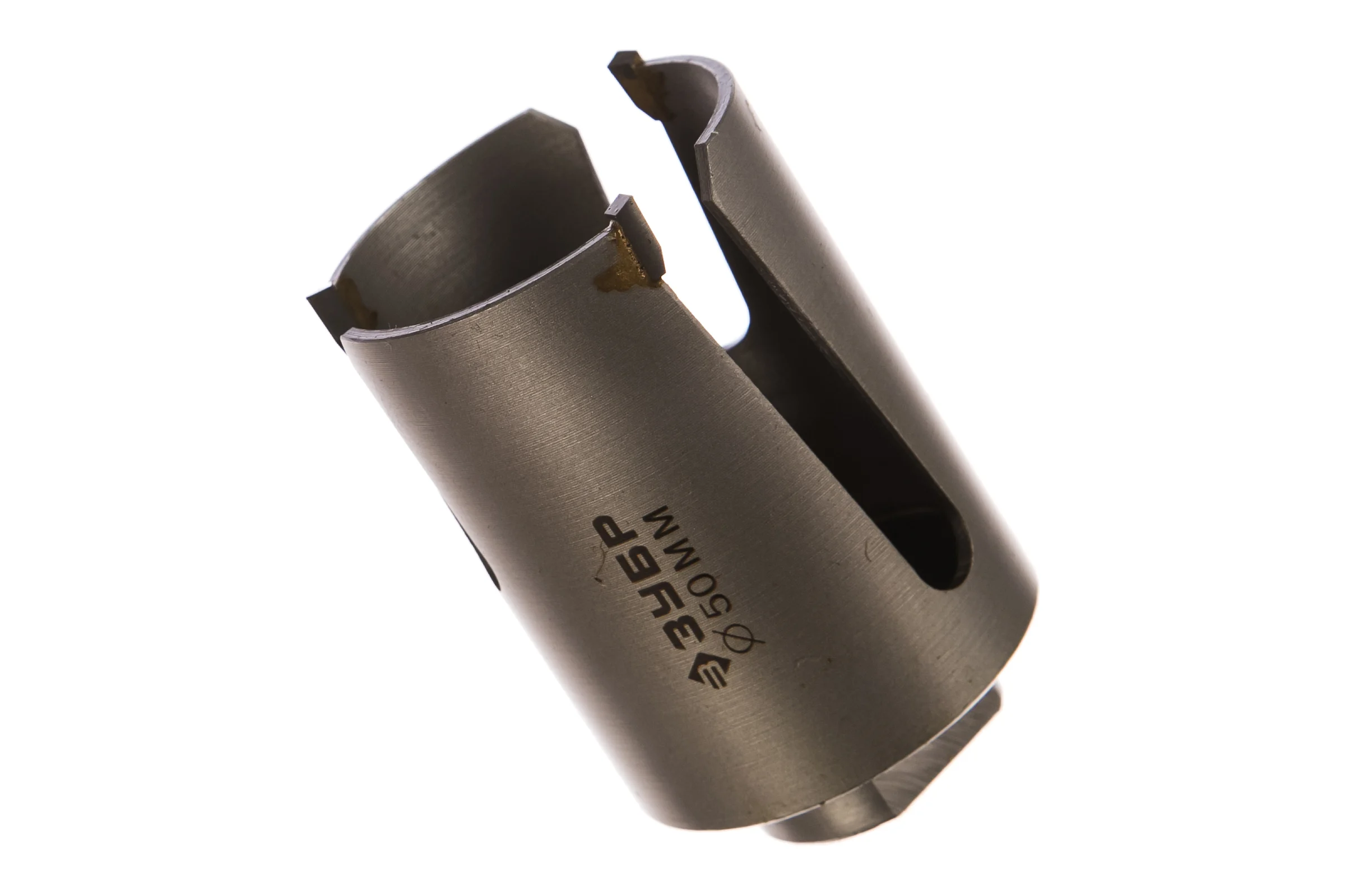 Коронка универсальная ЗУБР "Профи" 50мм, с твердосплавными резцами ВК8С