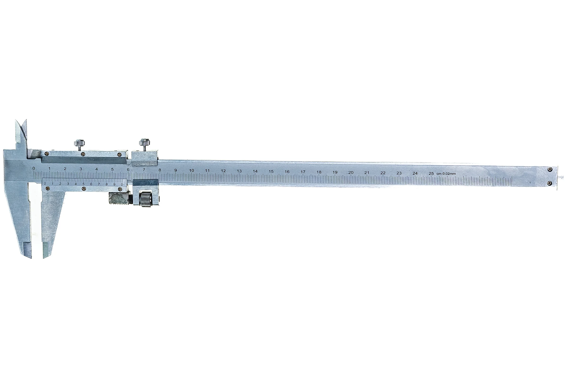 Штангенциркуль MATRIX 250-0,02мм, металлический, с глубиномером