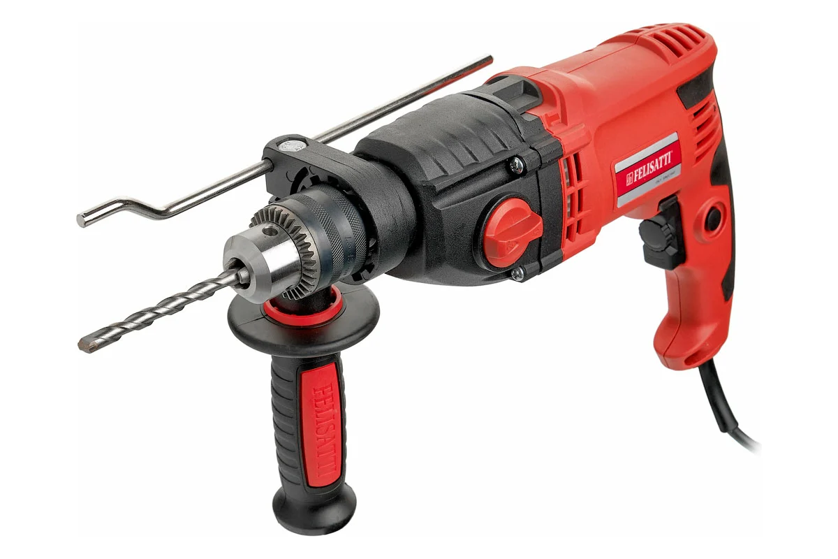 Дрель ДУ-16/1050ЭР(М) (1050Вт, 0-1100/0-3000об/мин, патр.13мм) FELISATTI