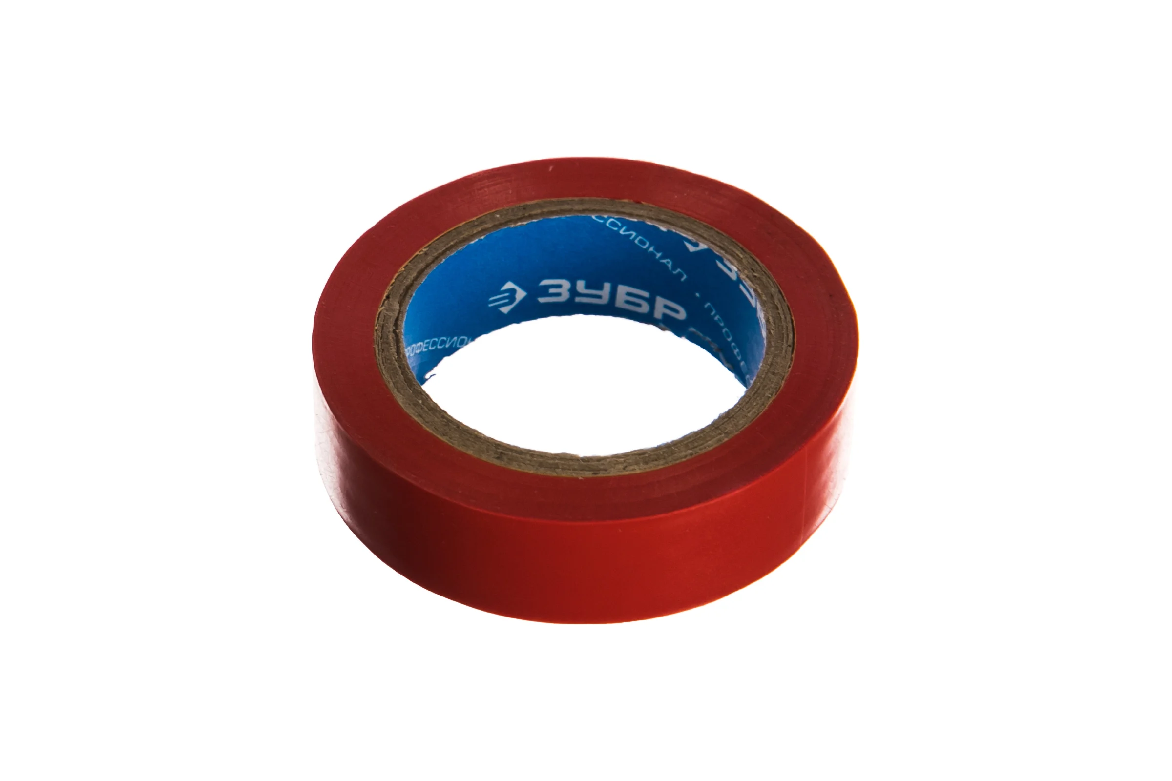 Изолента ЗУБР "Мастер" 10мх15мм красная, ПВХ, не поддерживающая горение
