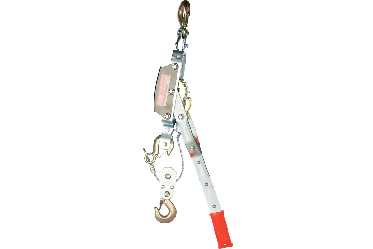 Лебёдка рычажная 4т, подъём 1,6т, рабочая длина 2,8м, двойное храповое колесо MATRIX