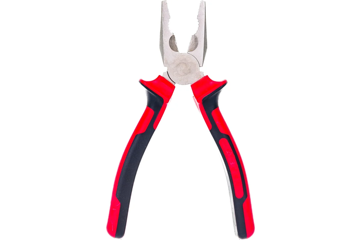 Пассатижи ЗУБР "Мастер" 200мм, хромированные, маслобензостойкие рукоятки