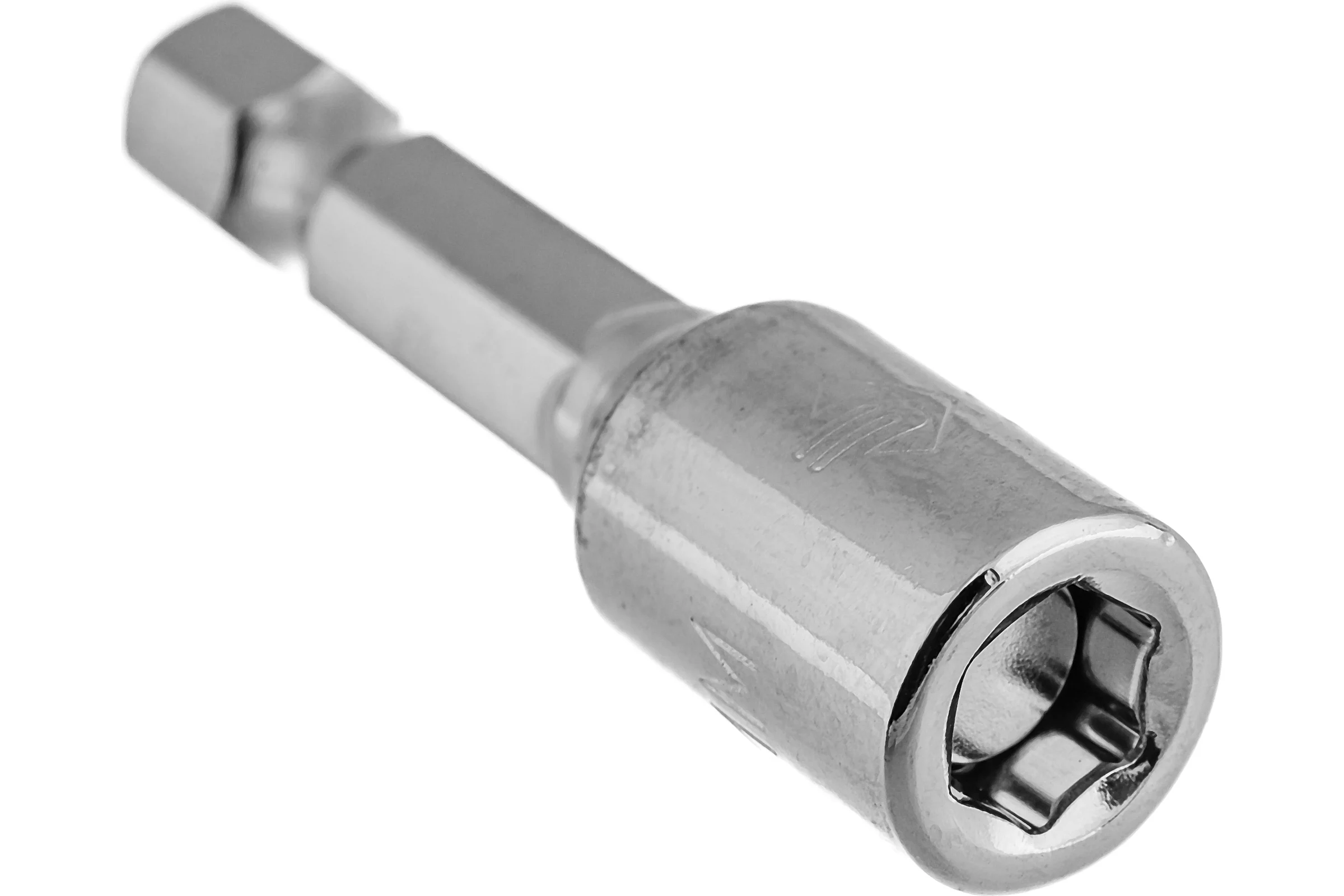 Бита ЗУБР "Мастер" 6х45мм с торцовой головкой, магнитная