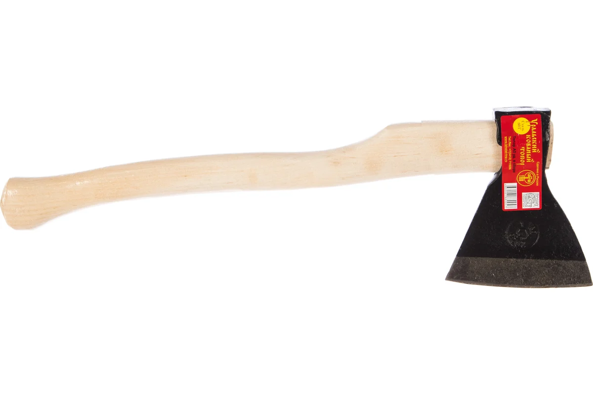 Топор 1,2кг с деревянной рукояткой Ижевск