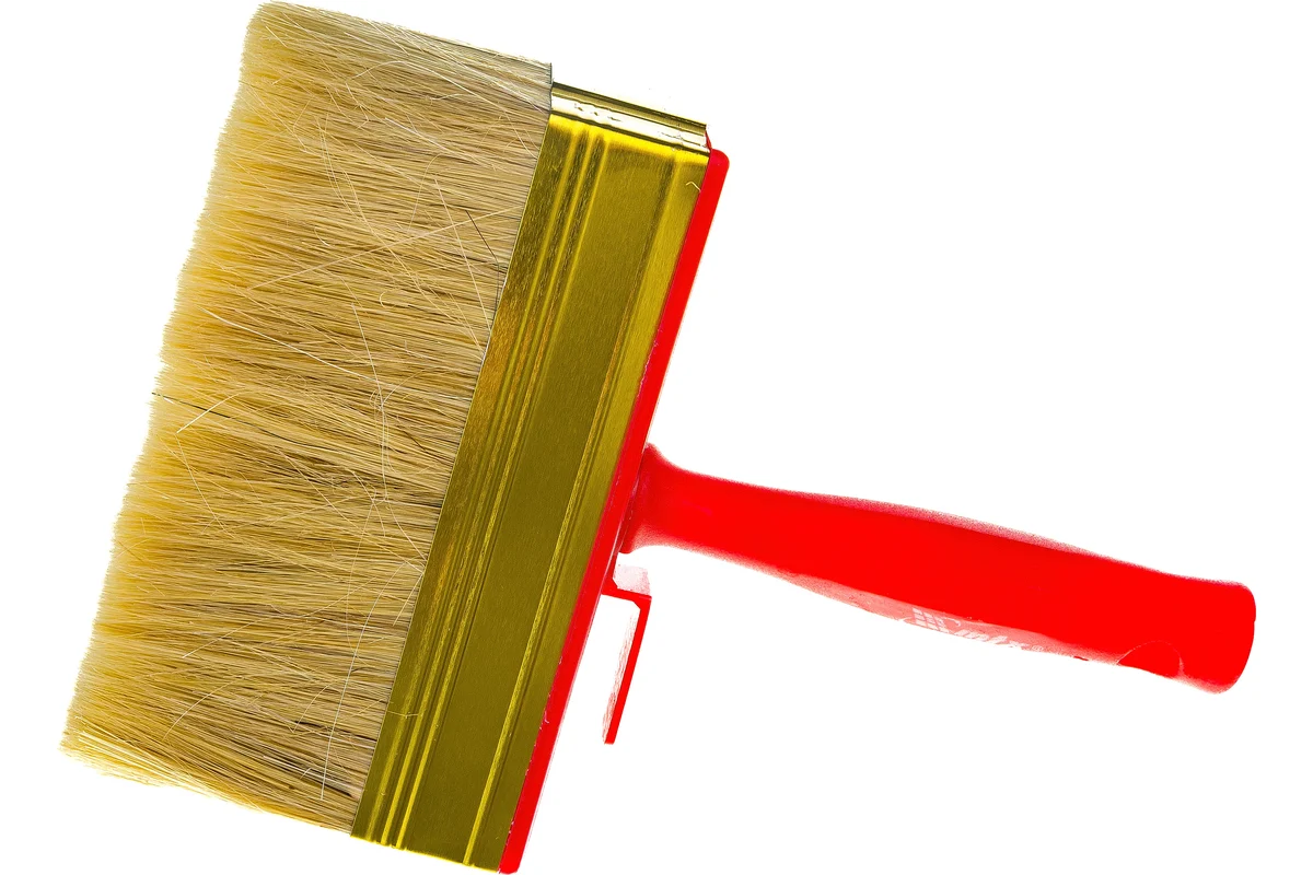 Кисть-ракля 50х150мм, натуральная щетина, пластмассовая ручка MATRIX