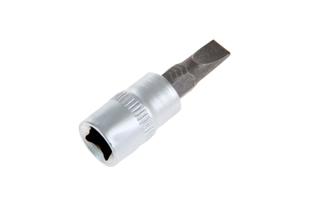 Головка с битой вставкой SL7, 1/4", Cr-V, STELS