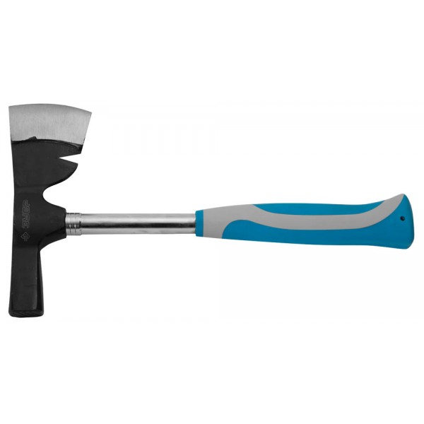 Молоток-топорик 0,6кг кованый, с металлической обрезиненной рукояткой ЗУБР "Мастер"