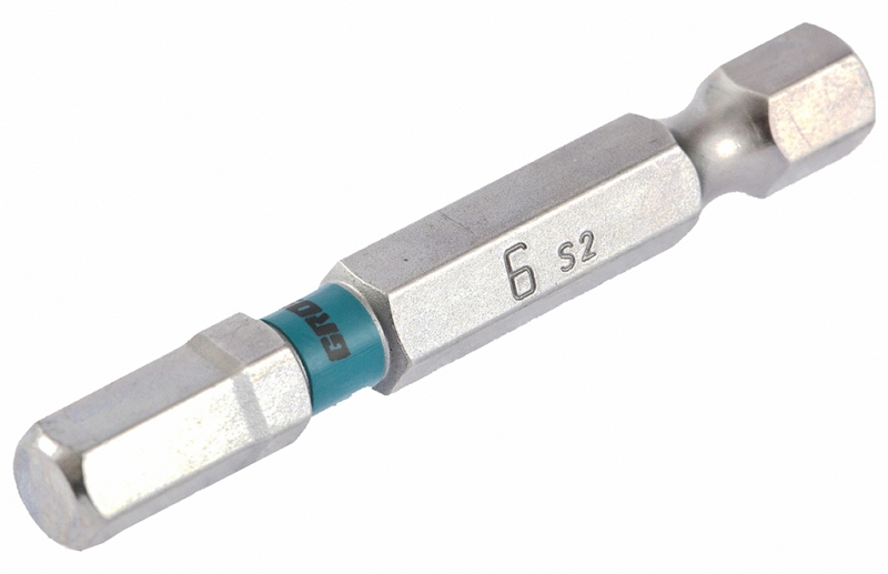 Бита HEX 6х50мм, сталь S2, GROSS