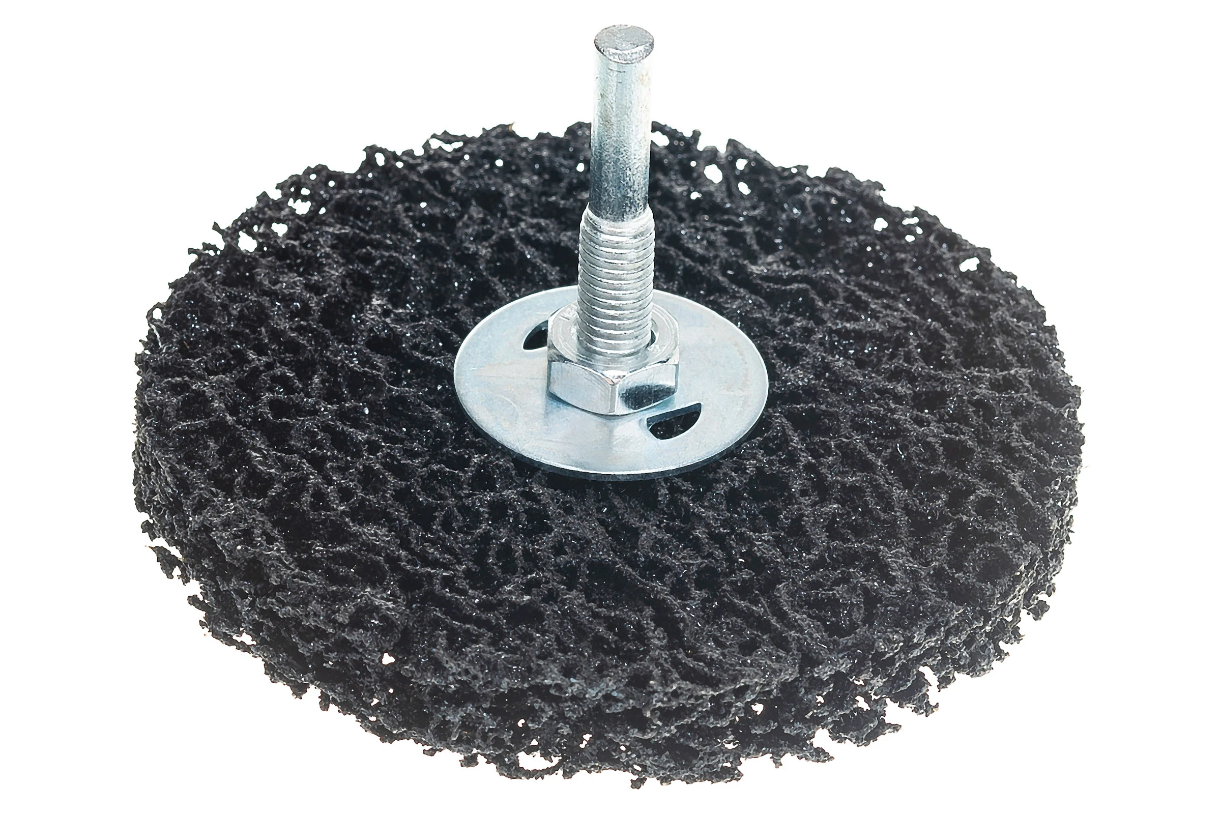 Диск зачистной полимерный Ø100мм, для дрели, хвостовик 6мм FIT