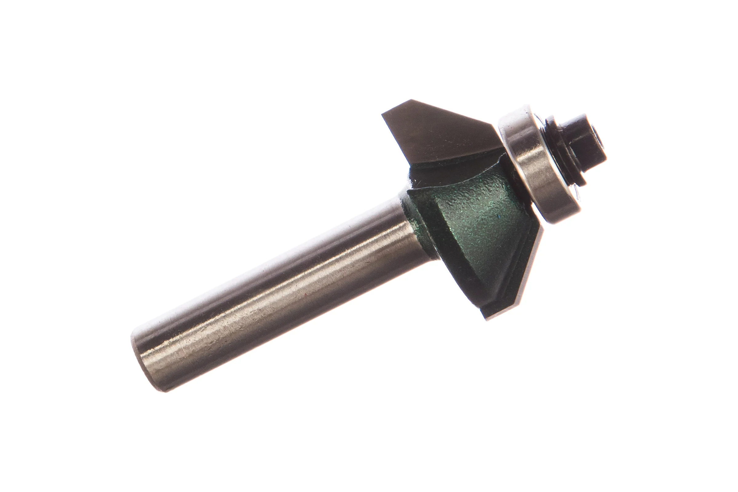 Фреза кромочная конусная 25х10х54,3мм, с подшипником FIT