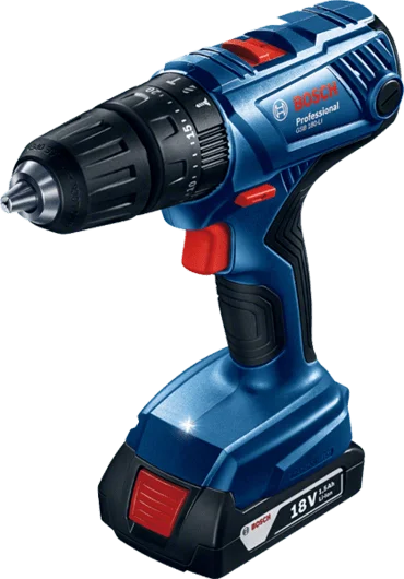 Аккум.ударная дрель-шуруповёрт GSB 180-LI (18В, Li-Ion, 2скор., 2х2,0Ач, 54Нм, подсветка) BOSCH