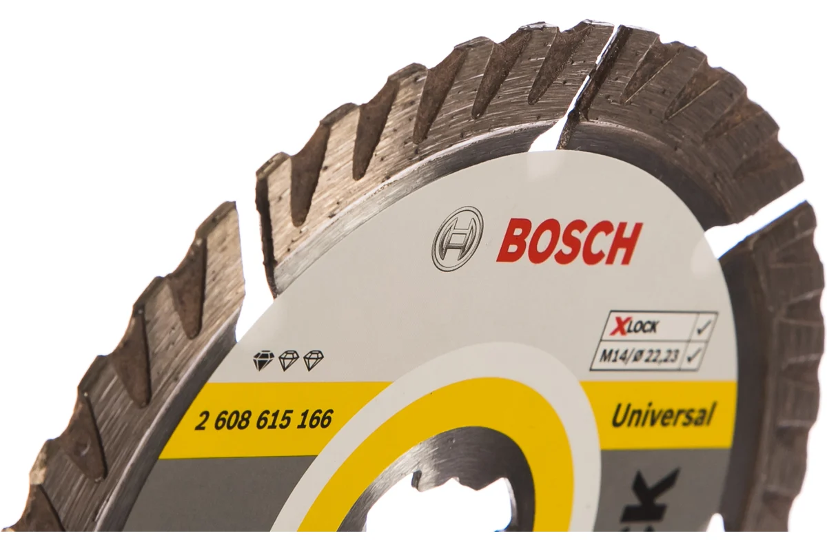 Диск алмазный X-LOCK Standard for Universal Ø125х22,23х1,6х10мм BOSCH