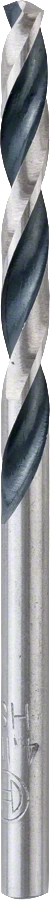Сверло по металлу HSS PointTeQ Ø4,9х86мм, цилиндрический хвостовик BOSCH