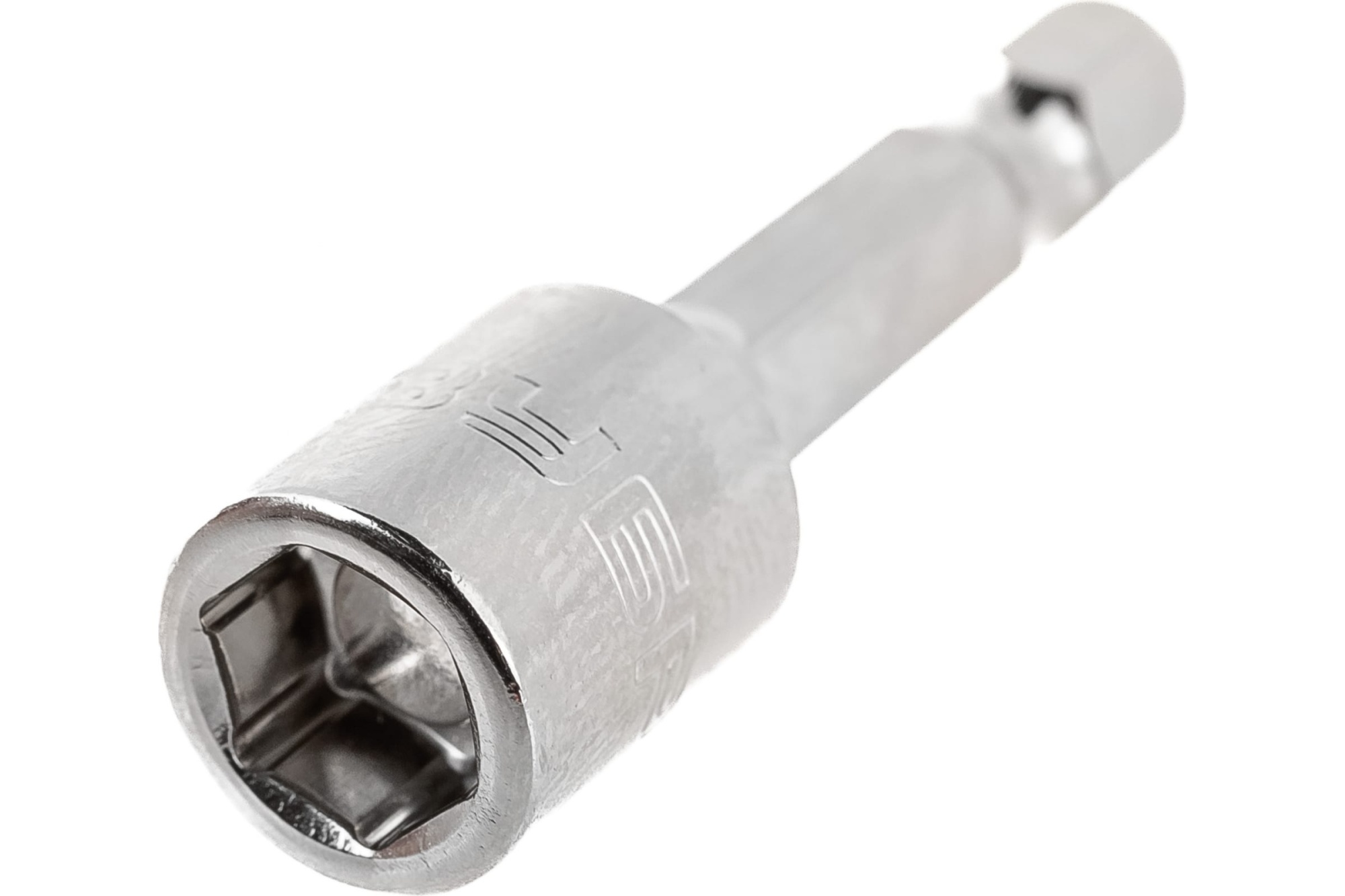 Бита ЗУБР "Мастер" 8х45мм с торцовой головкой, магнитная