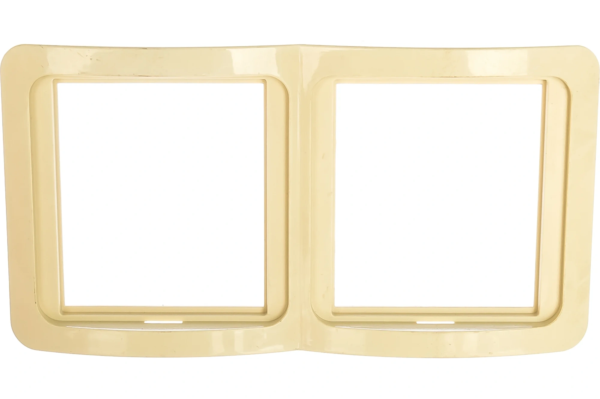 Панель СВЕТОЗАР "Гамма" двойная вертикальная, цвет бежевый