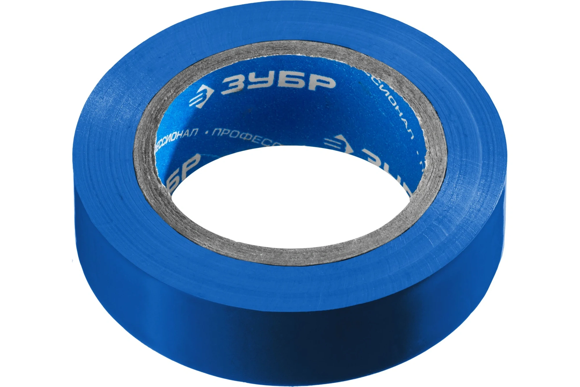 Изолента ЗУБР "Мастер" 10мх15мм синяя, ПВХ, не поддерживающая горение