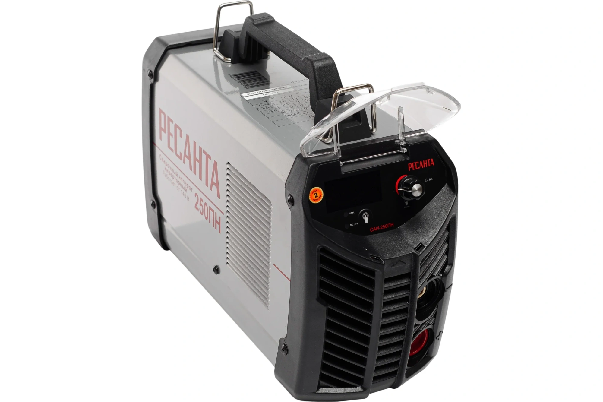 Сварочный инвертор САИ 250ПН (10-250А, 140-240В, ток 40А, Ø6мм, ПВ70%, 7,2кг) Ресанта