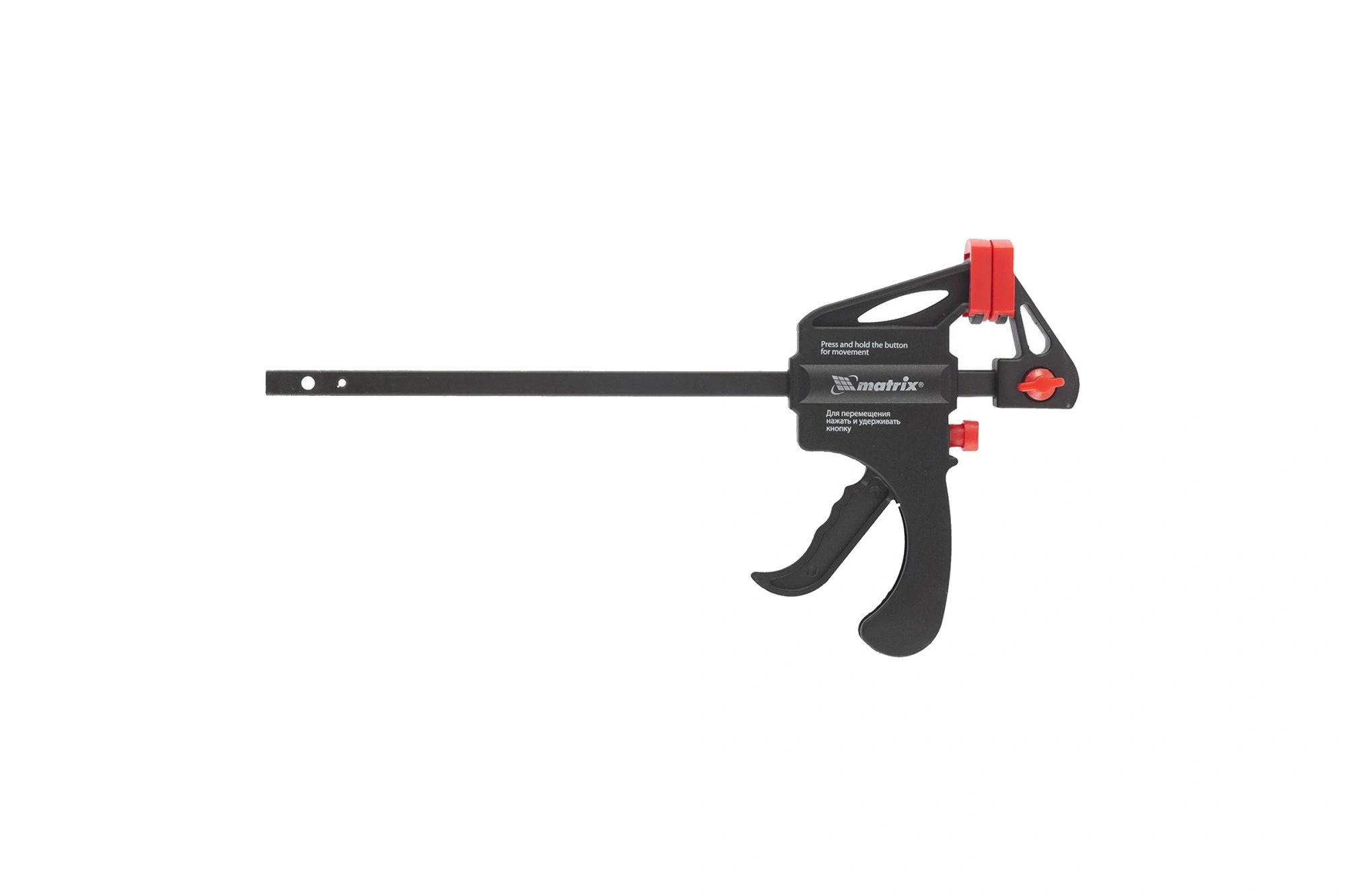 Струбцина F-образная 150х265х45мм, быстрозажимная, универсальная, пластиковый корпус MATRIX