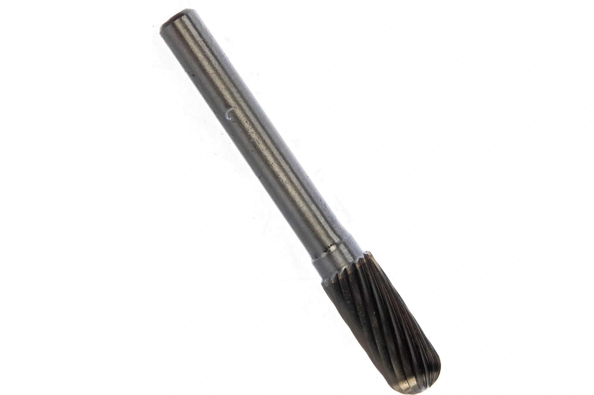 Шарошка цилиндрическая с закруглением, Lрежущей части 20мм, хвостовик 6мм FIT