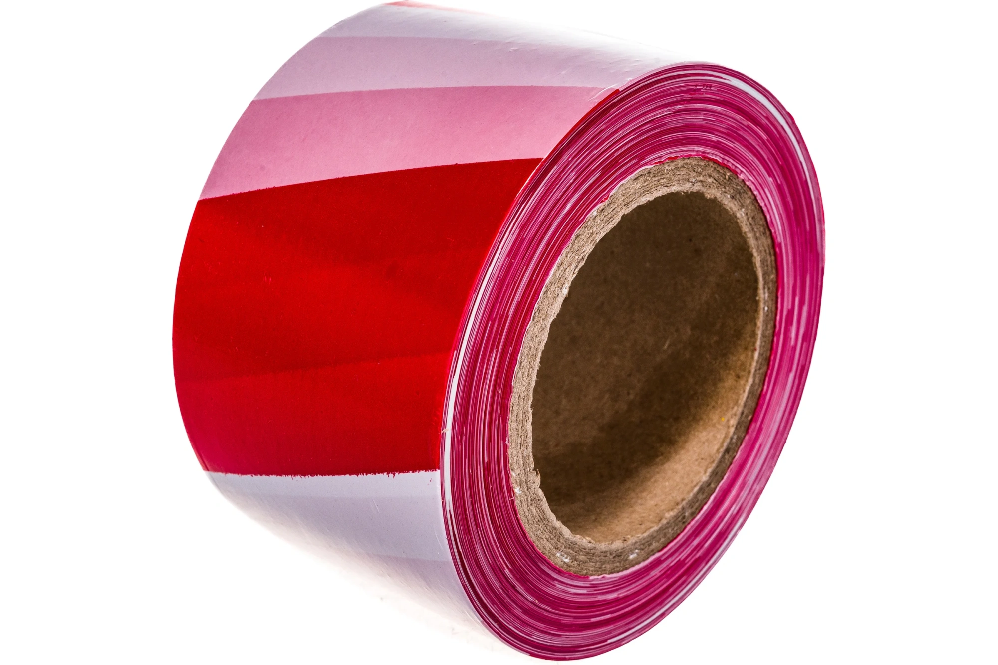 Лента сигнальная СИБРТЕХ 75ммх200м, цвет красно-белый