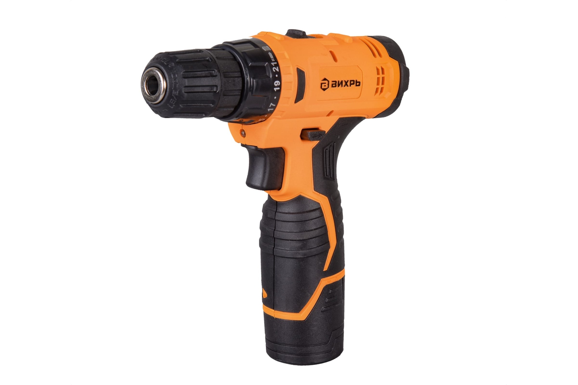 Аккум.дрель-шуруповёрт ДА-12Л-2 (12В, Li-lon, 1х2Ач, 26Нм, патр.б/з 10мм) ВИХРЬ