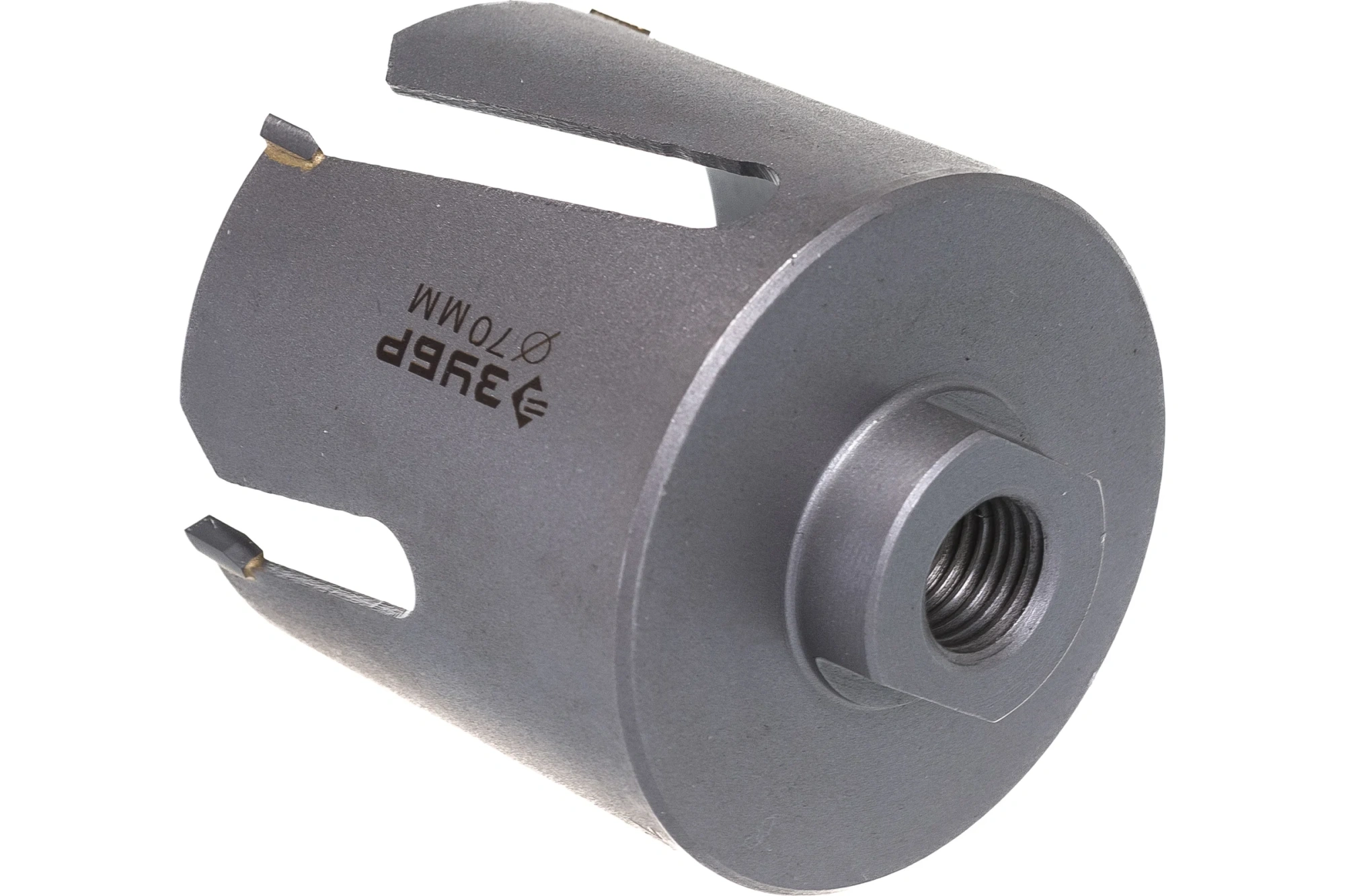 Коронка универсальная ЗУБР "Профи" 70мм, с твердосплавными резцами ВК8С