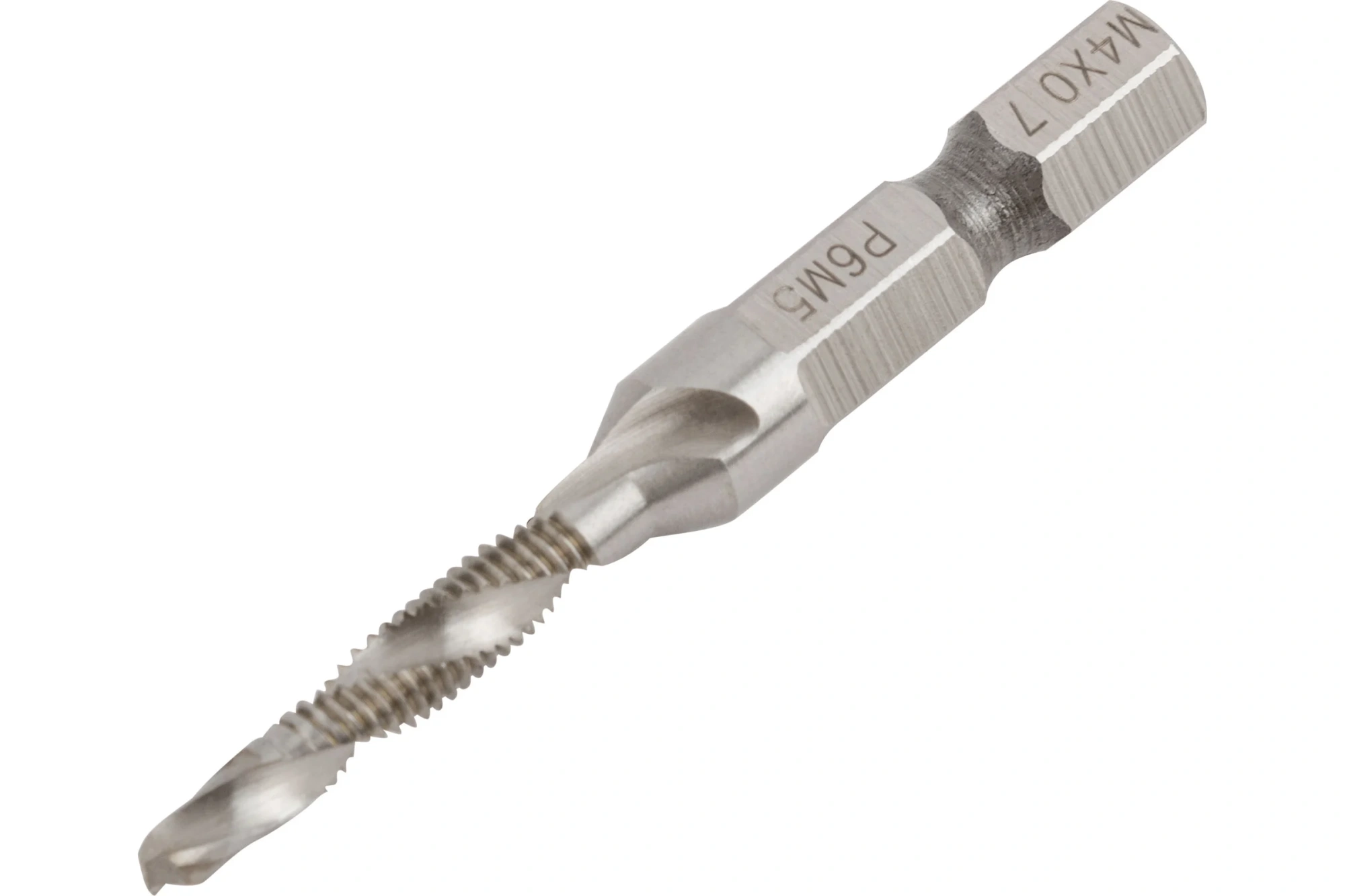 Сверло-метчик комбинированное метрическое М4х0,7мм, 16/54мм, быстрорежущая сталь Р6М5, FIT