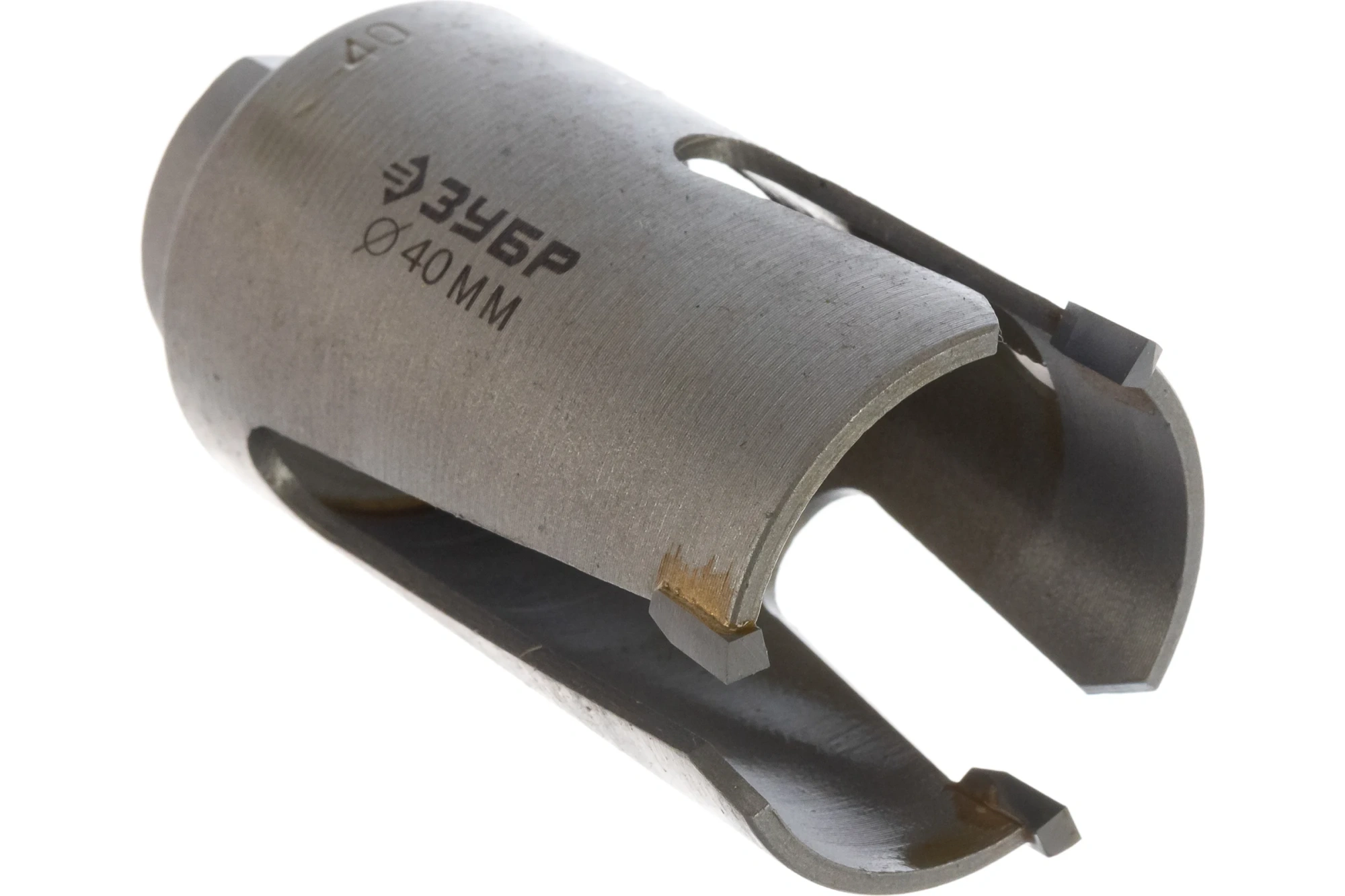 Коронка универсальная ЗУБР "Профи" 40мм, с твердосплавными резцами ВК8С