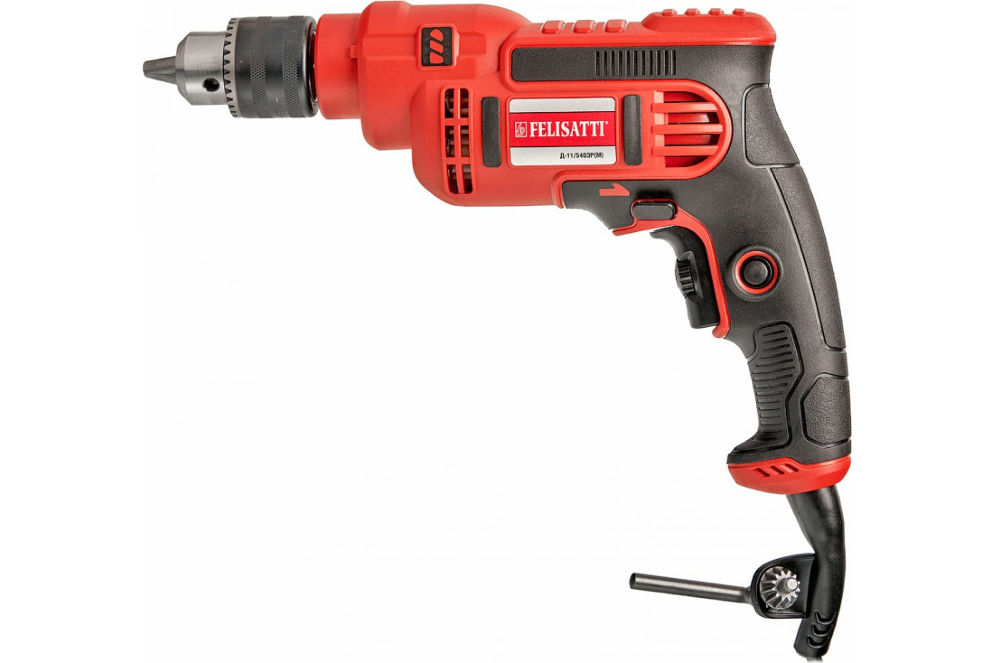 Дрель Д-11/540ЭР(М) (540Вт, 0-2800об/мин, патр.10мм, сталь/древесина 10/25мм) FELISATTI