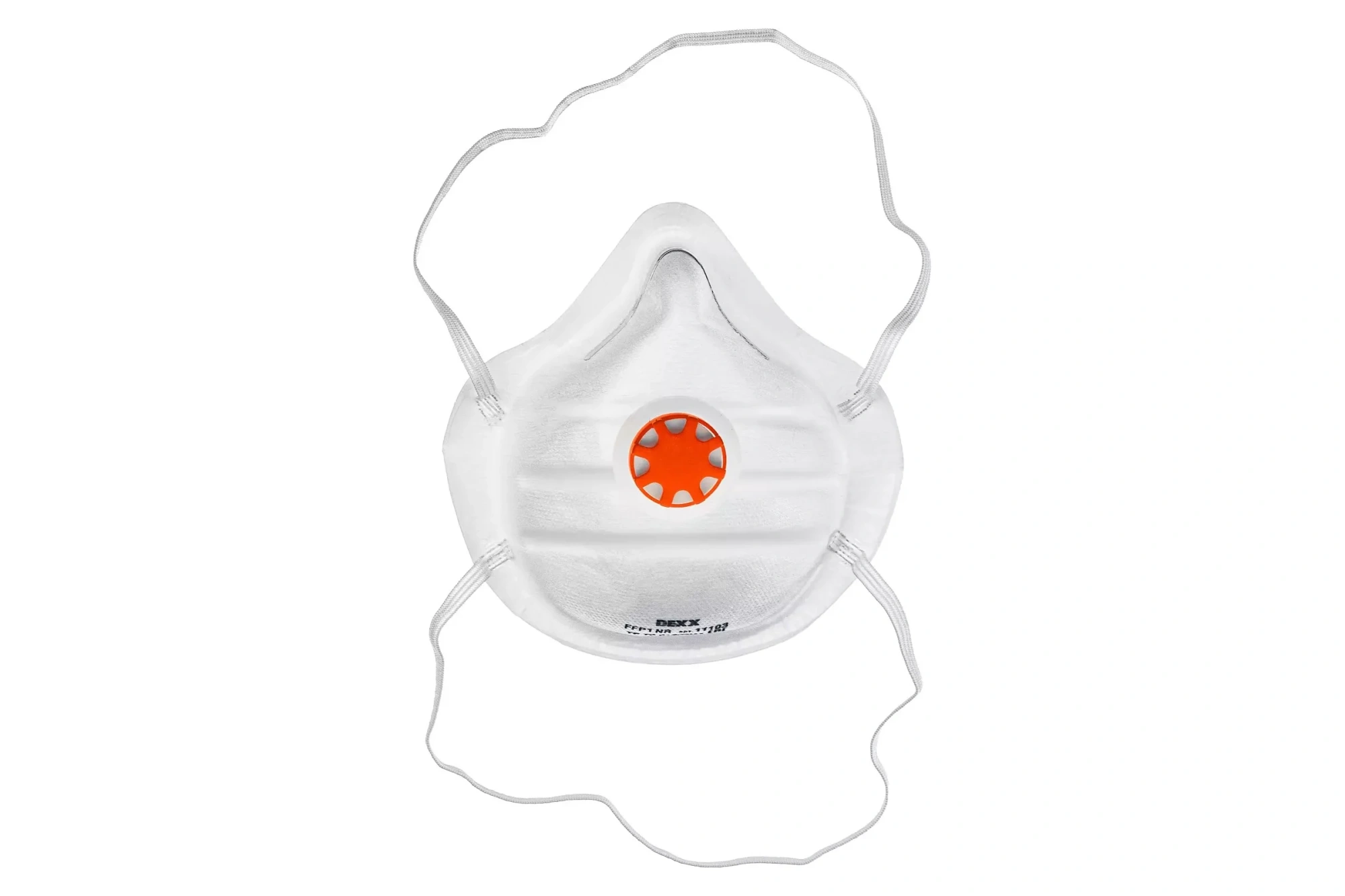 Полумаска коническая фильтрующая с клапаном, FFP1, DEXX