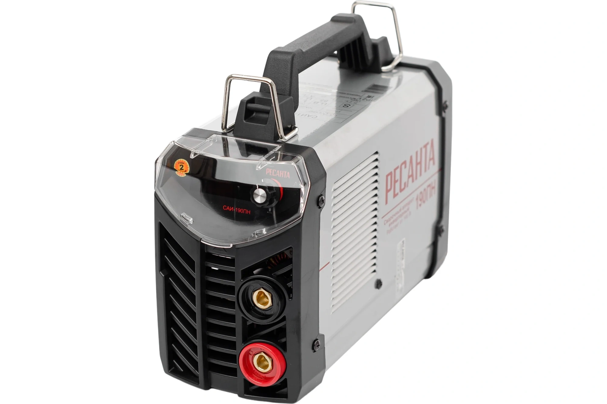 Сварочный инвертор САИ 190ПН (10-190А, 140-240В, ток 29А, Ø5мм, ПВ70%, 6,4кг) Ресанта