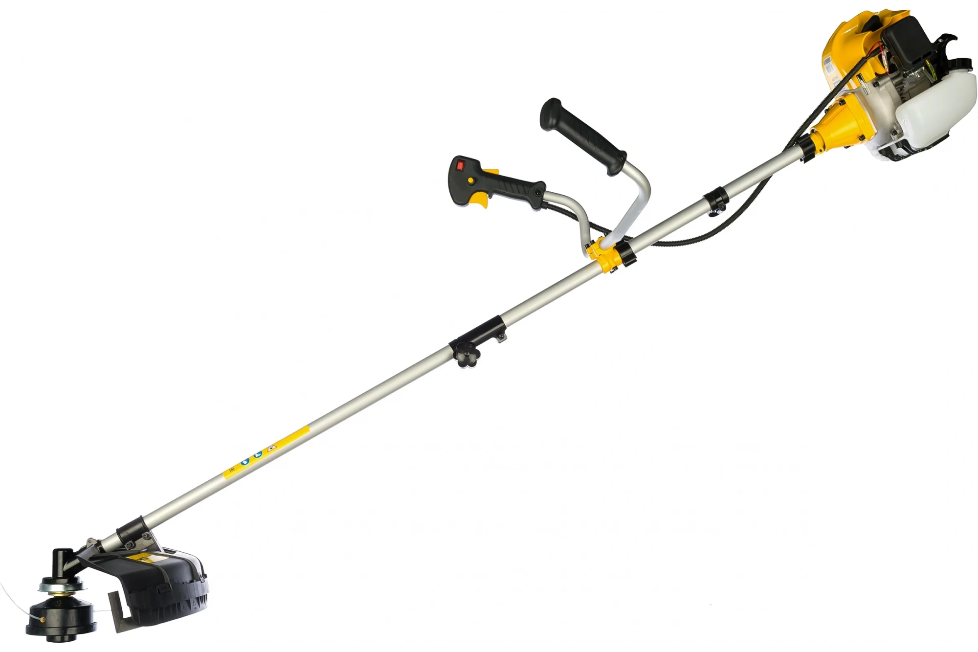 Триммер бензиновый GGT-1900T (2,6л.с., 1,9кВт, 52см3, нож/леска 255/460мм, неразъемная штанга) HUTER