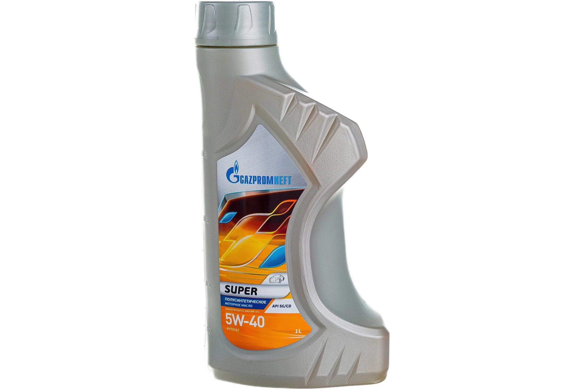 Масло Gazpromneft Super 5W40, API SG/CD, полусинтетическое, 1л