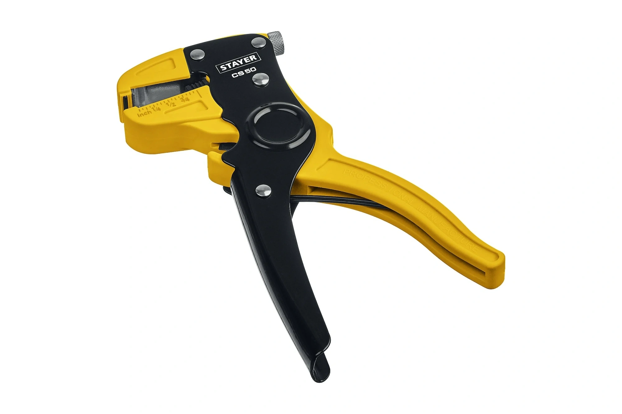 Клещи-автомат STAYER для снятия изоляции, сечение провода 0,5-6,0мм2