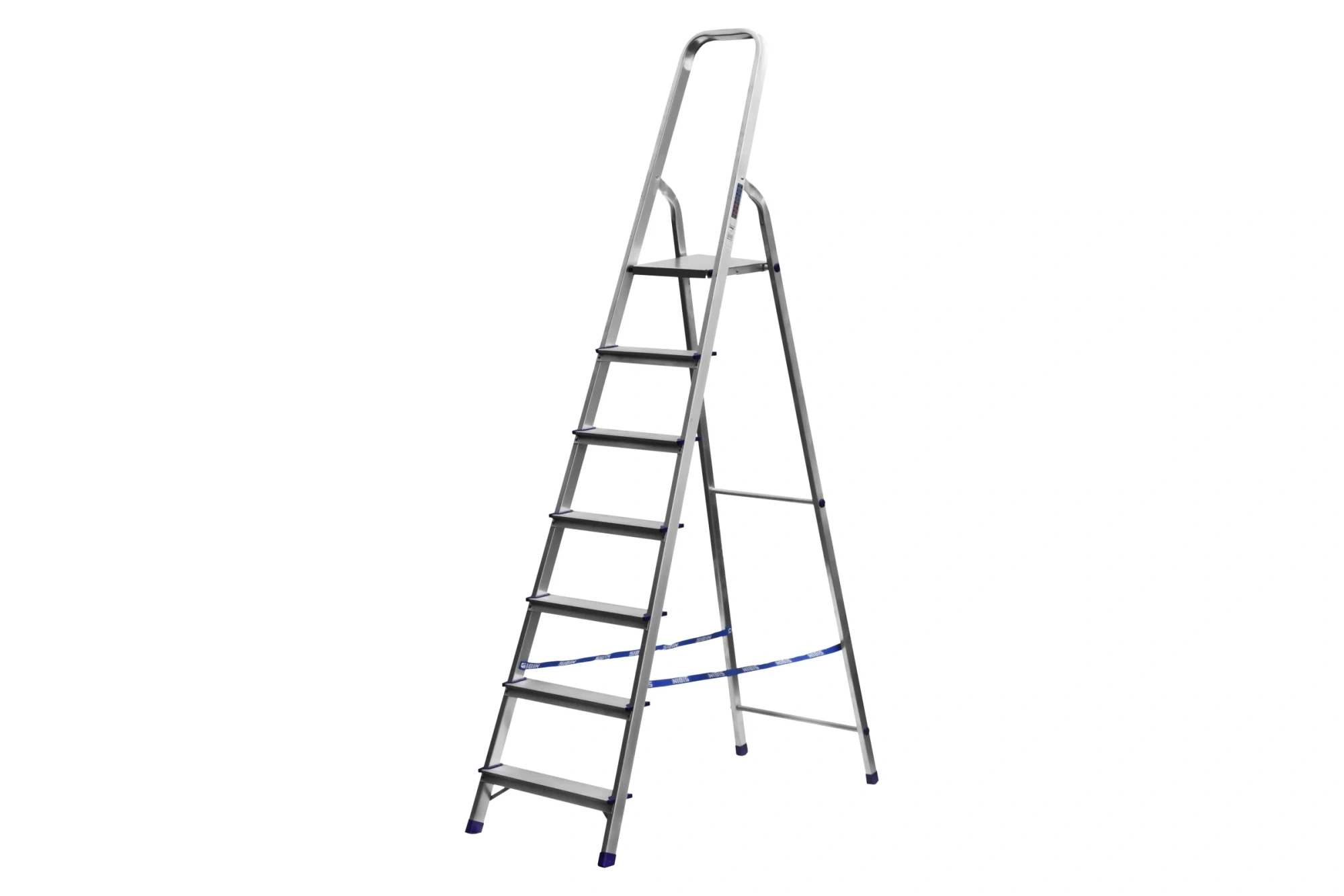 Лестница-стремянка СИБИН алюминиевая, 7 ступеней, 145см