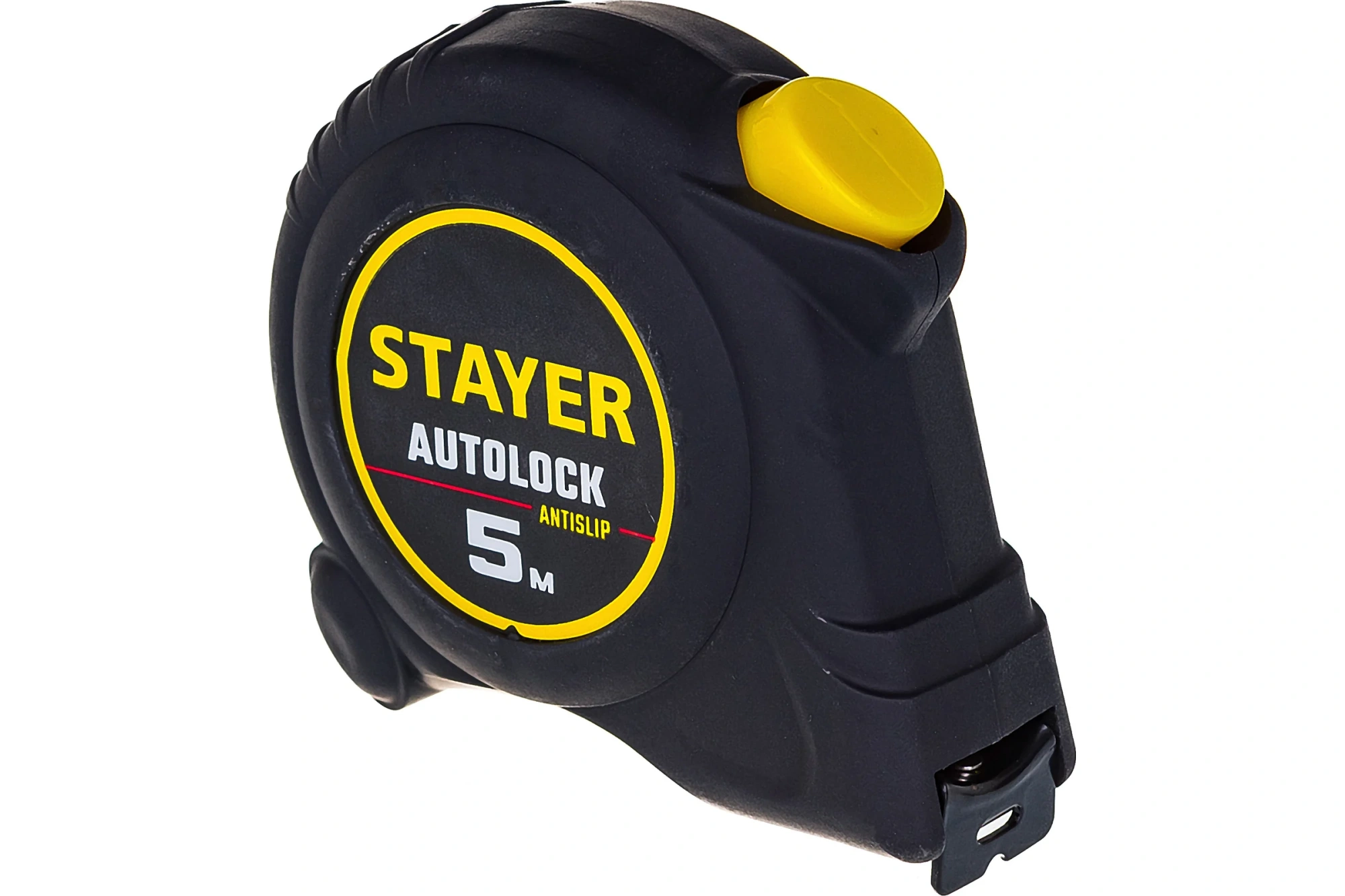 Рулетка Stayer "Avtolock" 7,5м/25мм, корпус с противоскользящим покрытием, автостоп