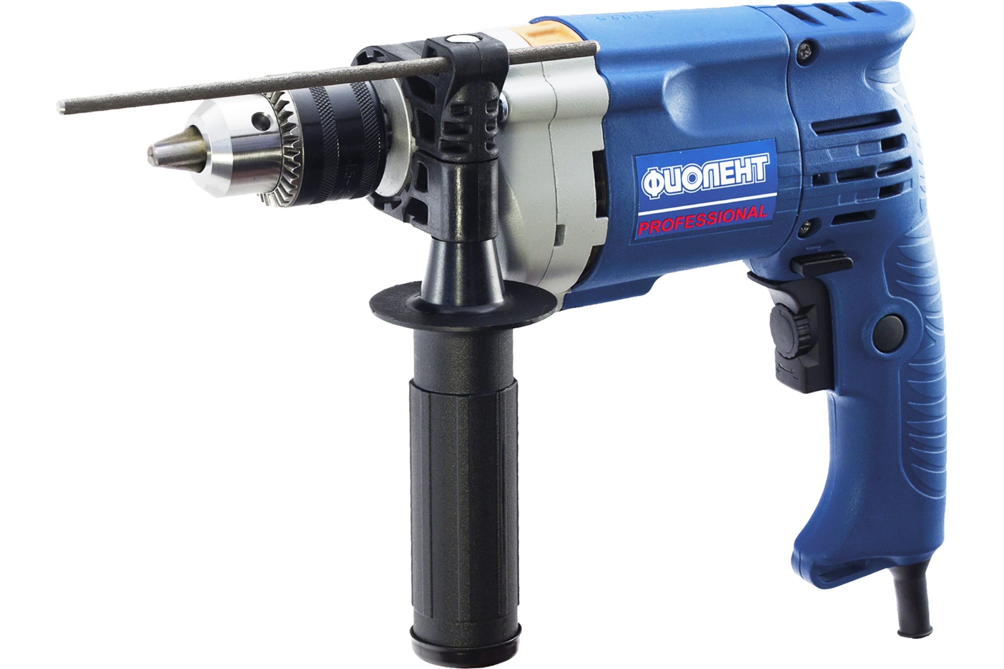 Дрель МСУ10-13РЭ (750Вт, 0-2800об/мин, удар, реверс, патр.13мм, металлич.редуктор) Фиолент