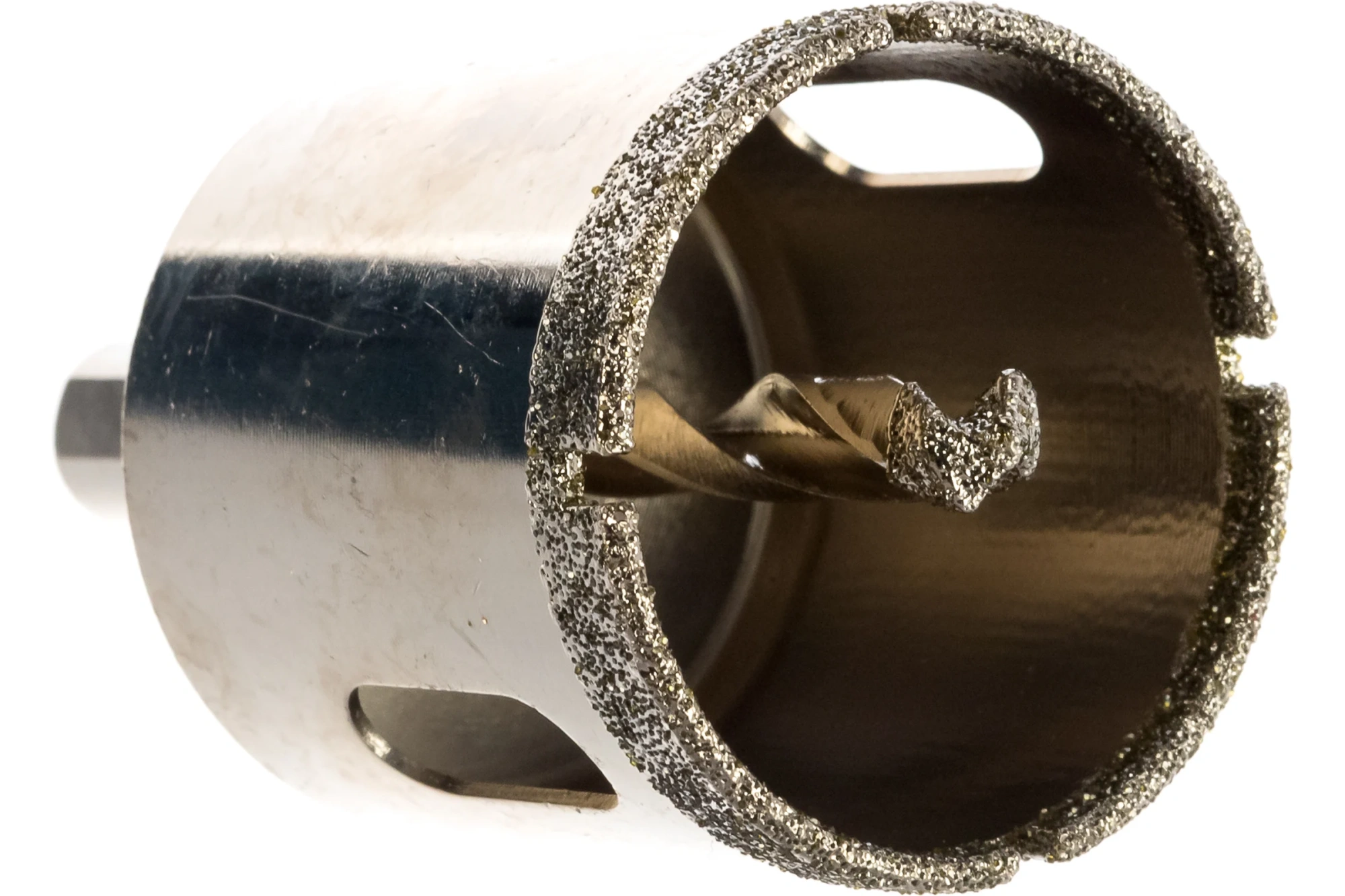 Сверло алмазное по керамограниту Ø40х67мм, 3-гранный хвостовик MATRIX