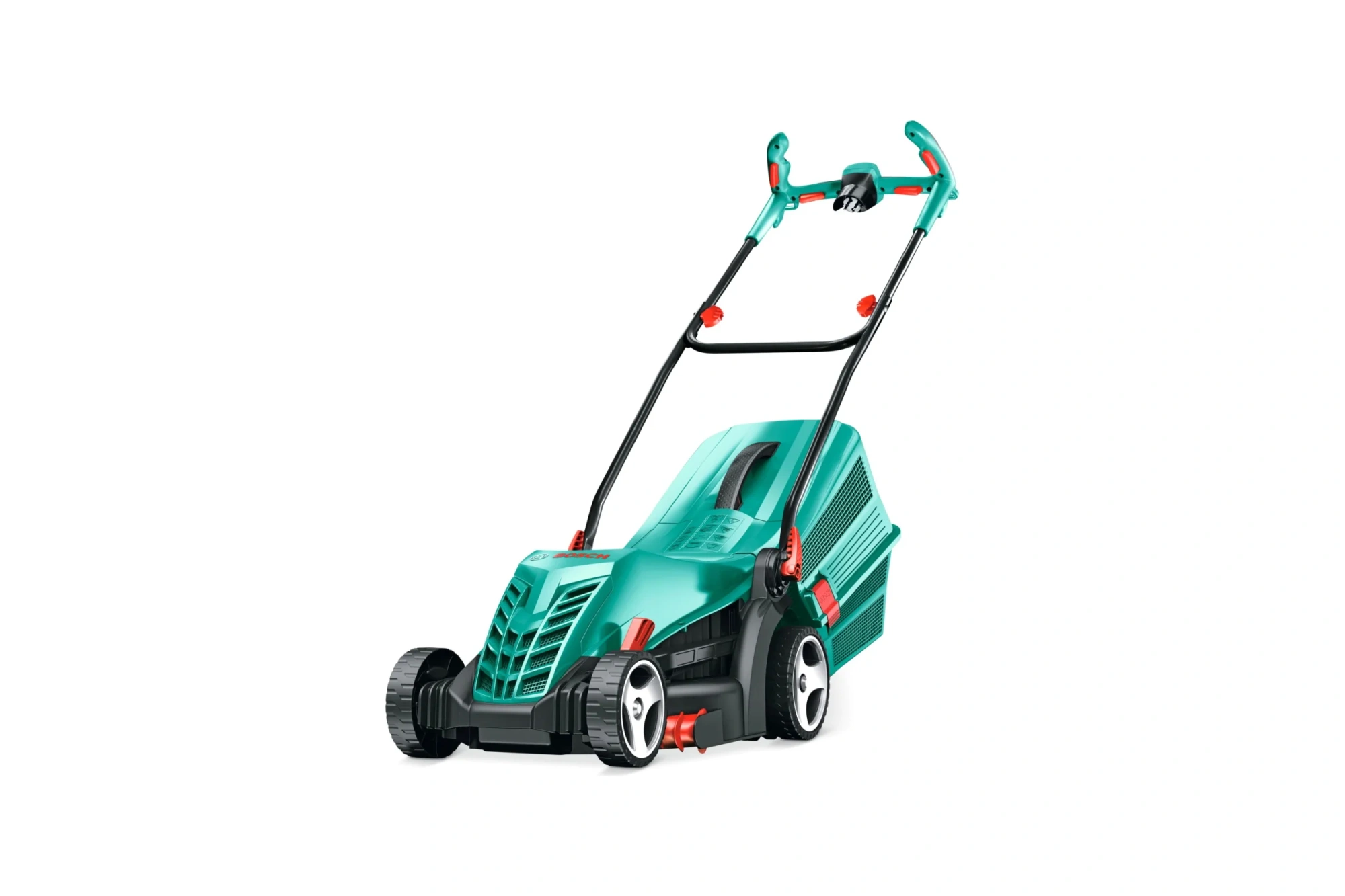 Газонокосилка электрическая ARM 34 (1300Вт, захват 34см, высота 20-70мм, корзина 40л) BOSCH